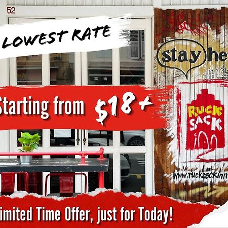 Rucksack Inn Temple Street سنغافورة المظهر الخارجي الصورة