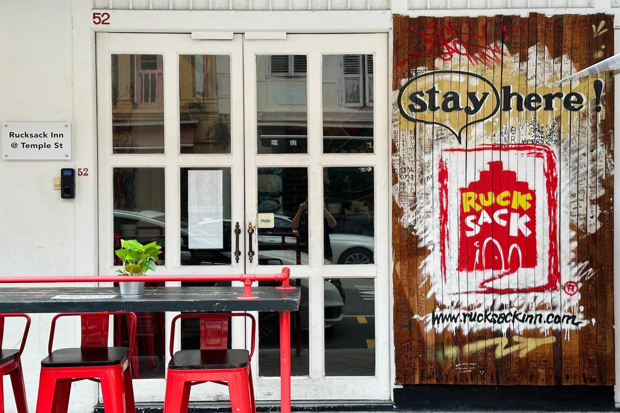 Rucksack Inn Temple Street سنغافورة المظهر الخارجي الصورة